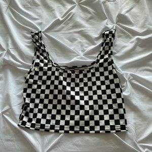 checkered tank